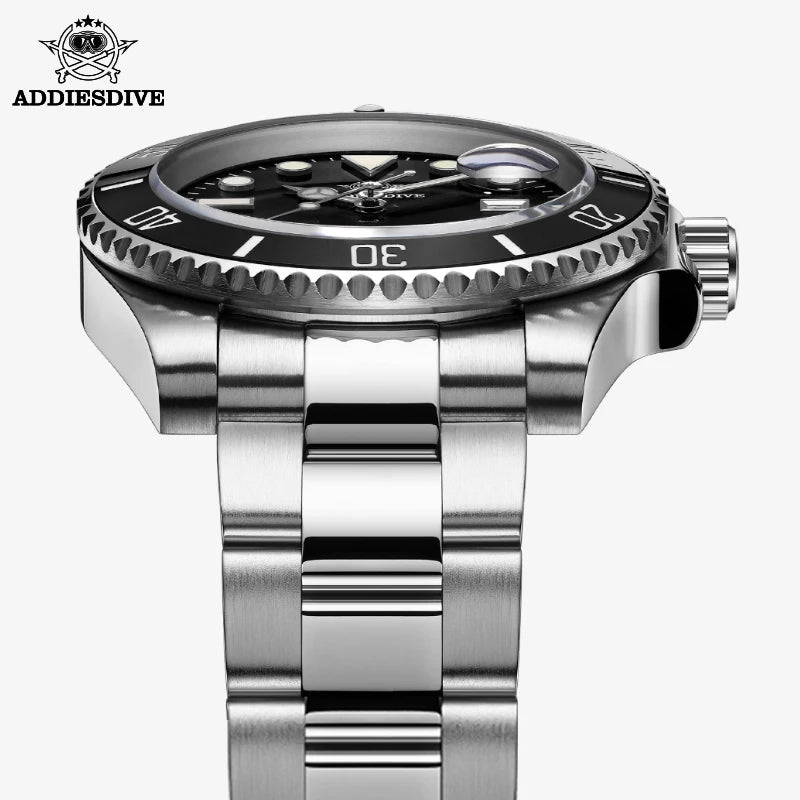 New Men'S Luxury Quartz Watch 200M Diver Watches 41Mm Ceramic Bezel Calendar Display Luminous Watches Men Watch